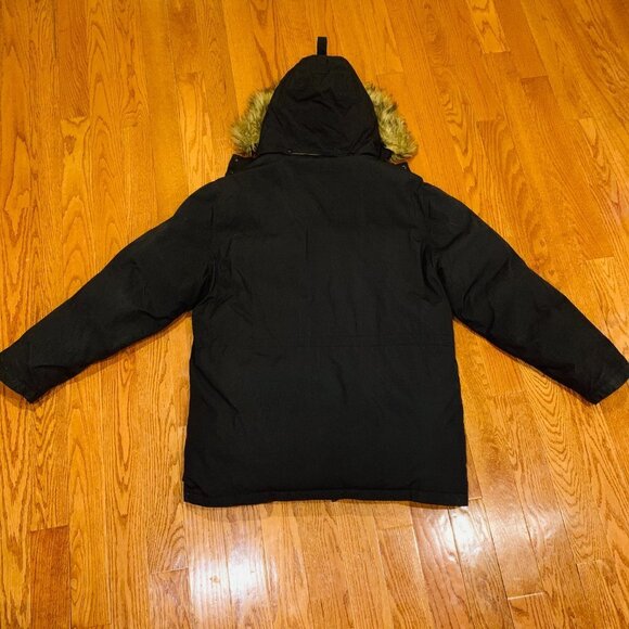 Schott NYC Snorkel Down Parka Jacket XL - Picture 13 of 14